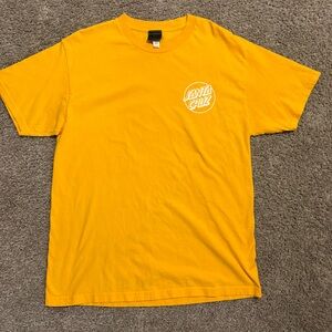 Santa Cruz Skateboards Mustard Short Sleeve Tee